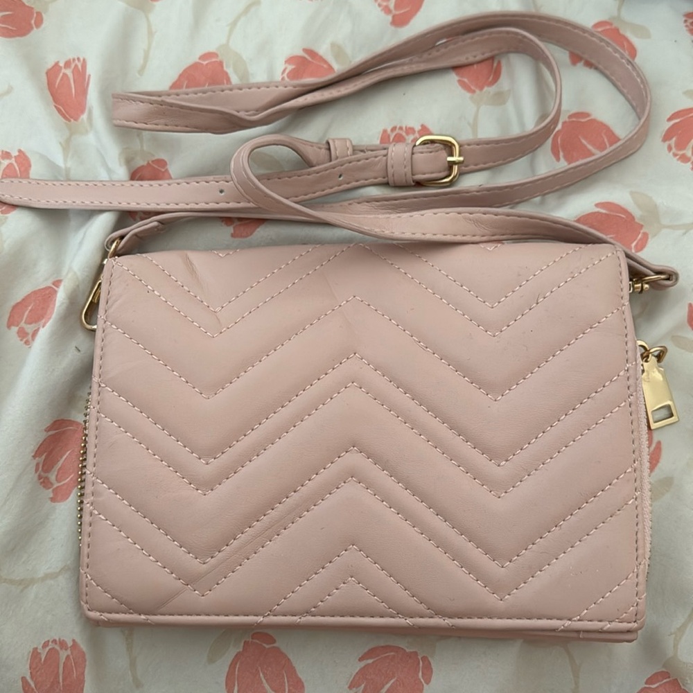 Blush purse